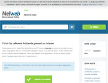 Tablet Screenshot of nelweb.biz